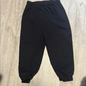 Kids Black Jogger Pants